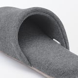 綿鹿の子履き心地やわらか足なりスリッパ