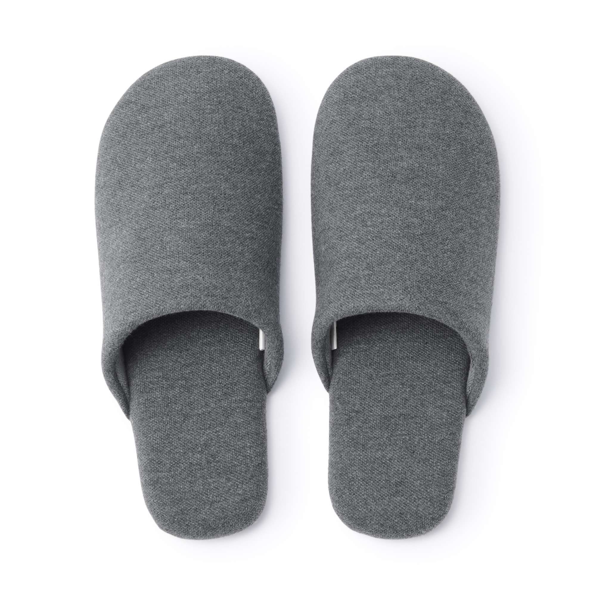 綿鹿の子履き心地やわらか足なりスリッパ