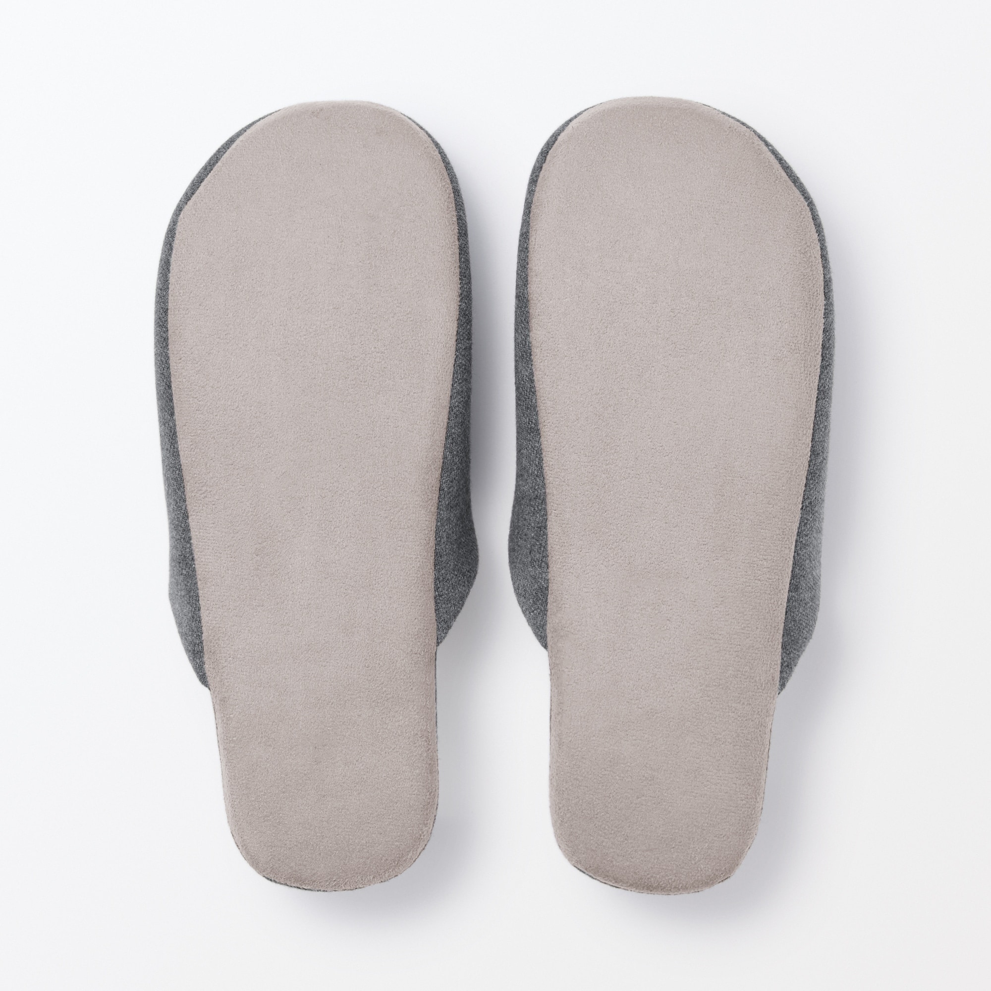 綿鹿の子履き心地やわらか足なりスリッパ