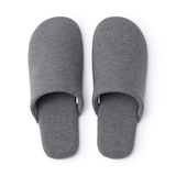 綿鹿の子履き心地やわらか足なりスリッパ