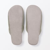 綿鹿の子履き心地やわらか足なりスリッパ