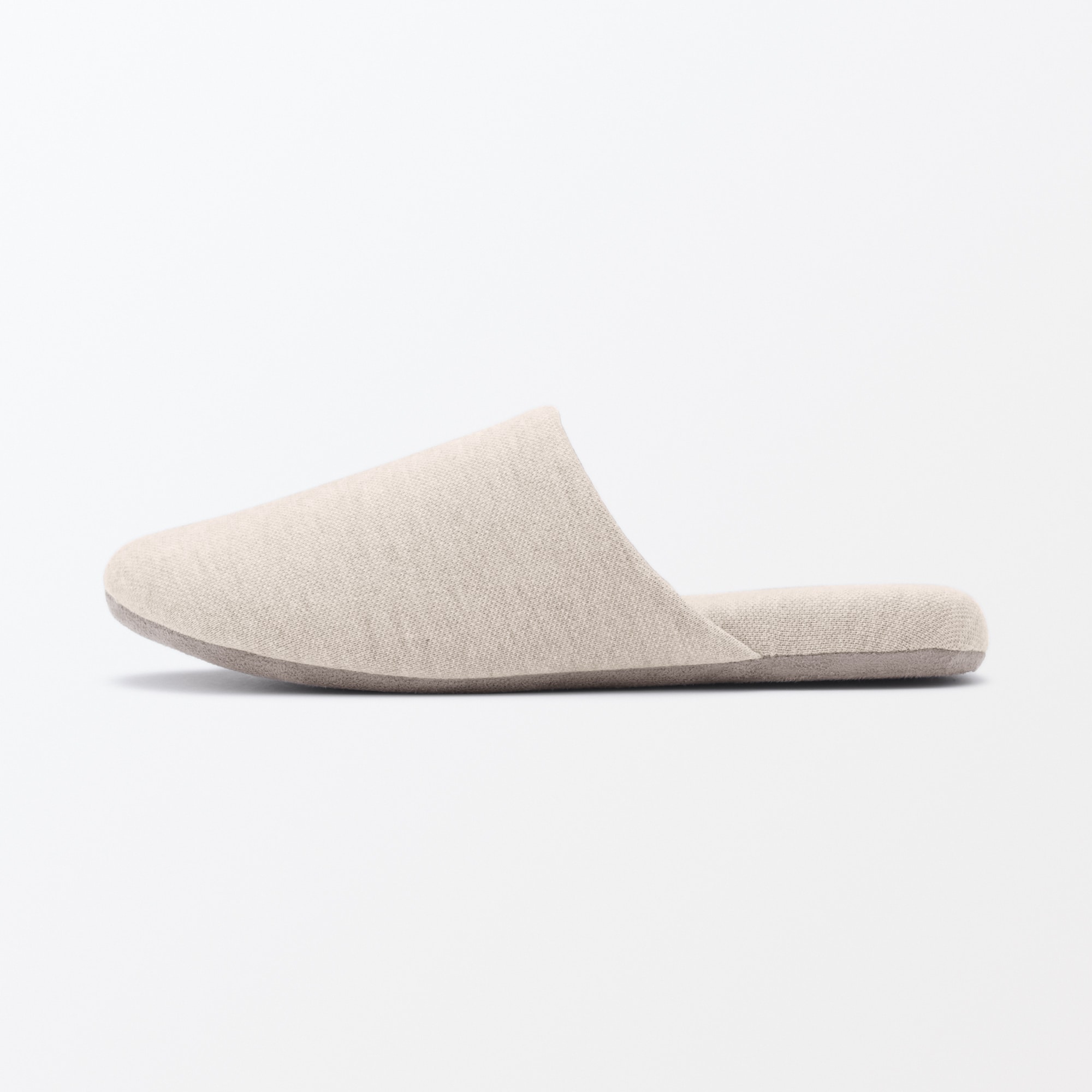 綿鹿の子履き心地やわらか足なりスリッパ