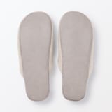 綿鹿の子履き心地やわらか足なりスリッパ