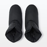 リサイクルダウンを使ったダウンルームブーツ