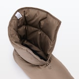 リサイクルダウンを使ったダウンルームブーツ