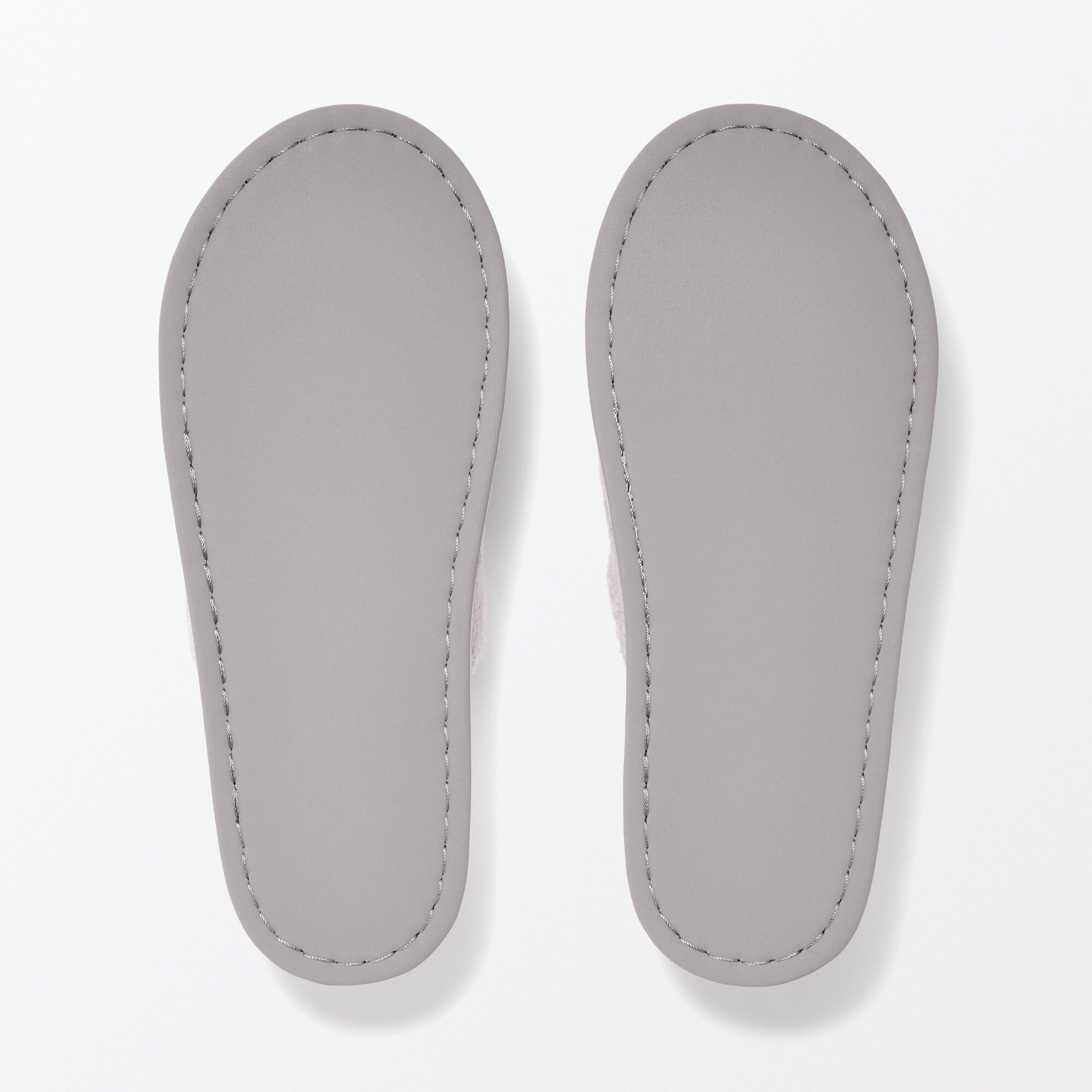 洗える綿パイルスリッパ・前あき