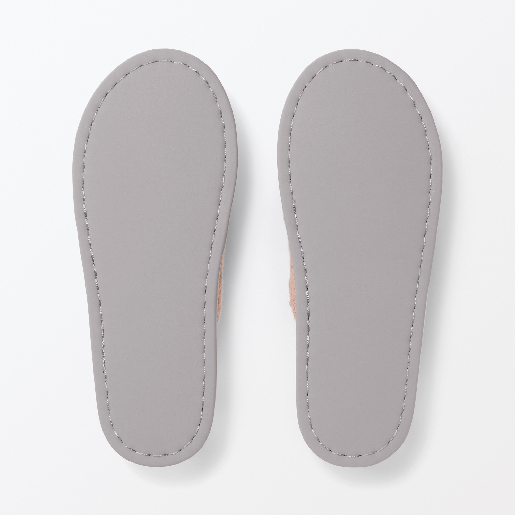 洗える綿パイルスリッパ・前あき