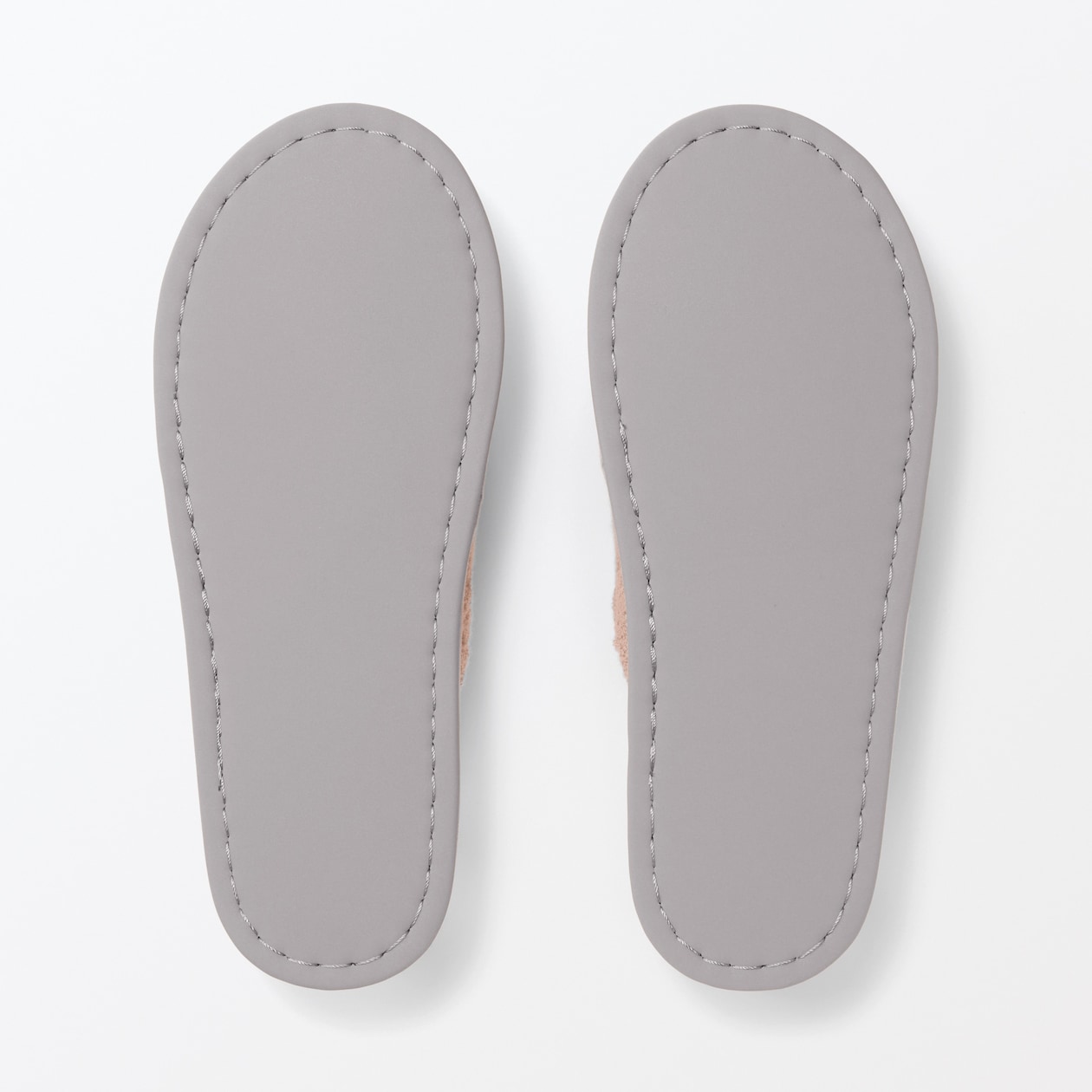 洗える綿パイルスリッパ・前あき