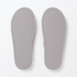 洗える綿パイルスリッパ・前あき