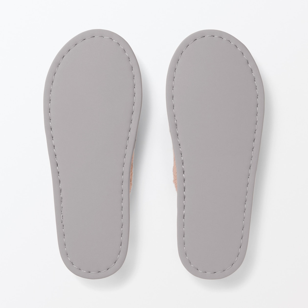 洗える綿パイルスリッパ・前あき