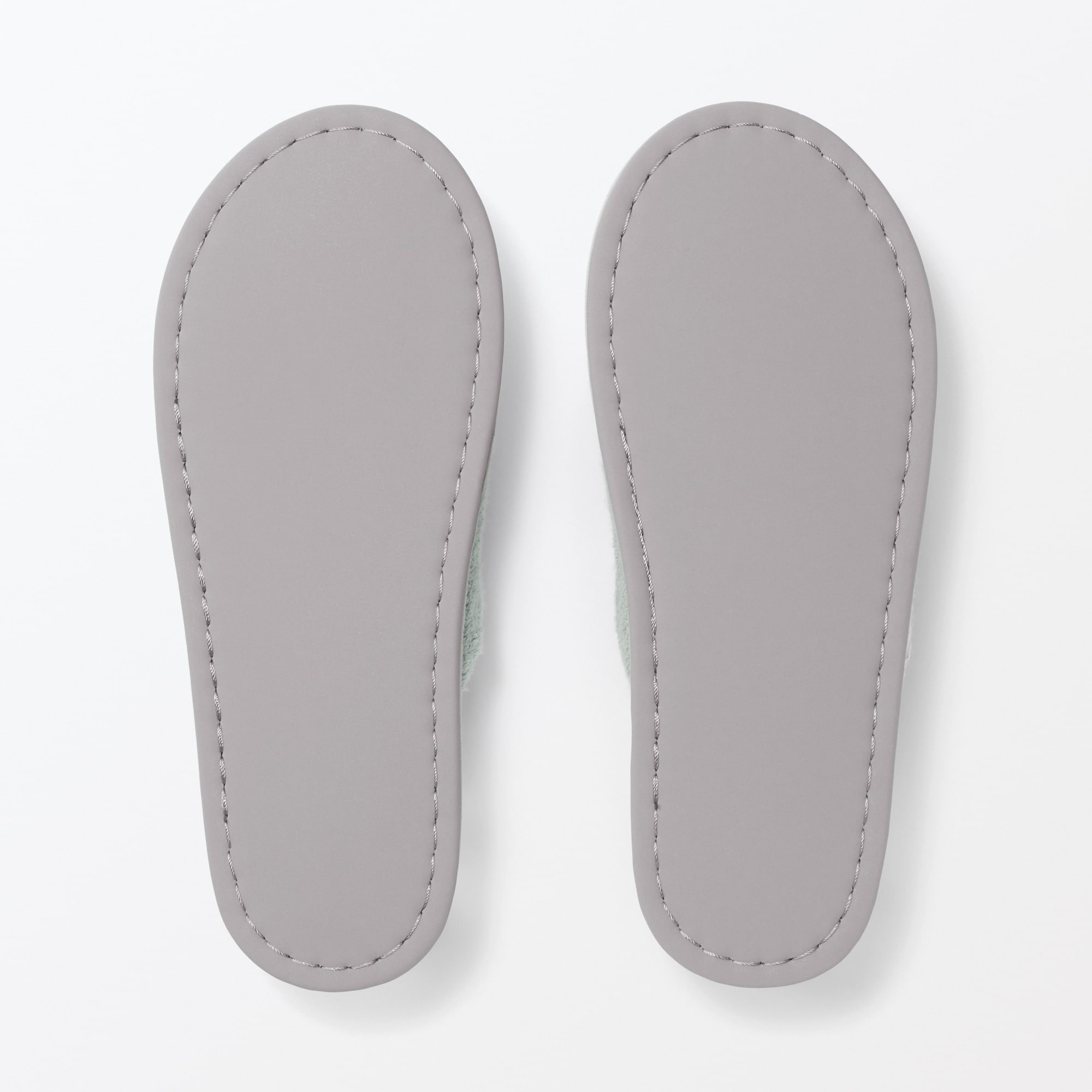 洗える綿パイルスリッパ・前あき