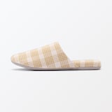 綿フランネル履き心地やわらか足なりスリッパ