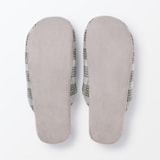 綿フランネル履き心地やわらか足なりスリッパ