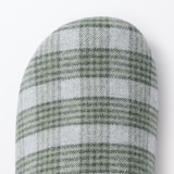 綿フランネル履き心地やわらか足なりスリッパ