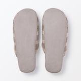 綿フランネル履き心地やわらか足なりスリッパ