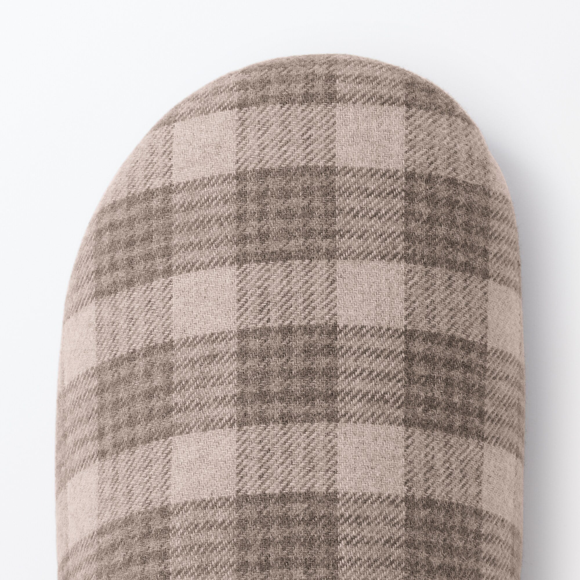 綿フランネル履き心地やわらか足なりスリッパ