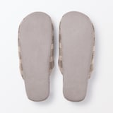 綿フランネル履き心地やわらか足なりスリッパ