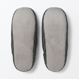 綿フランネルかかとにフィットするルームシューズ
