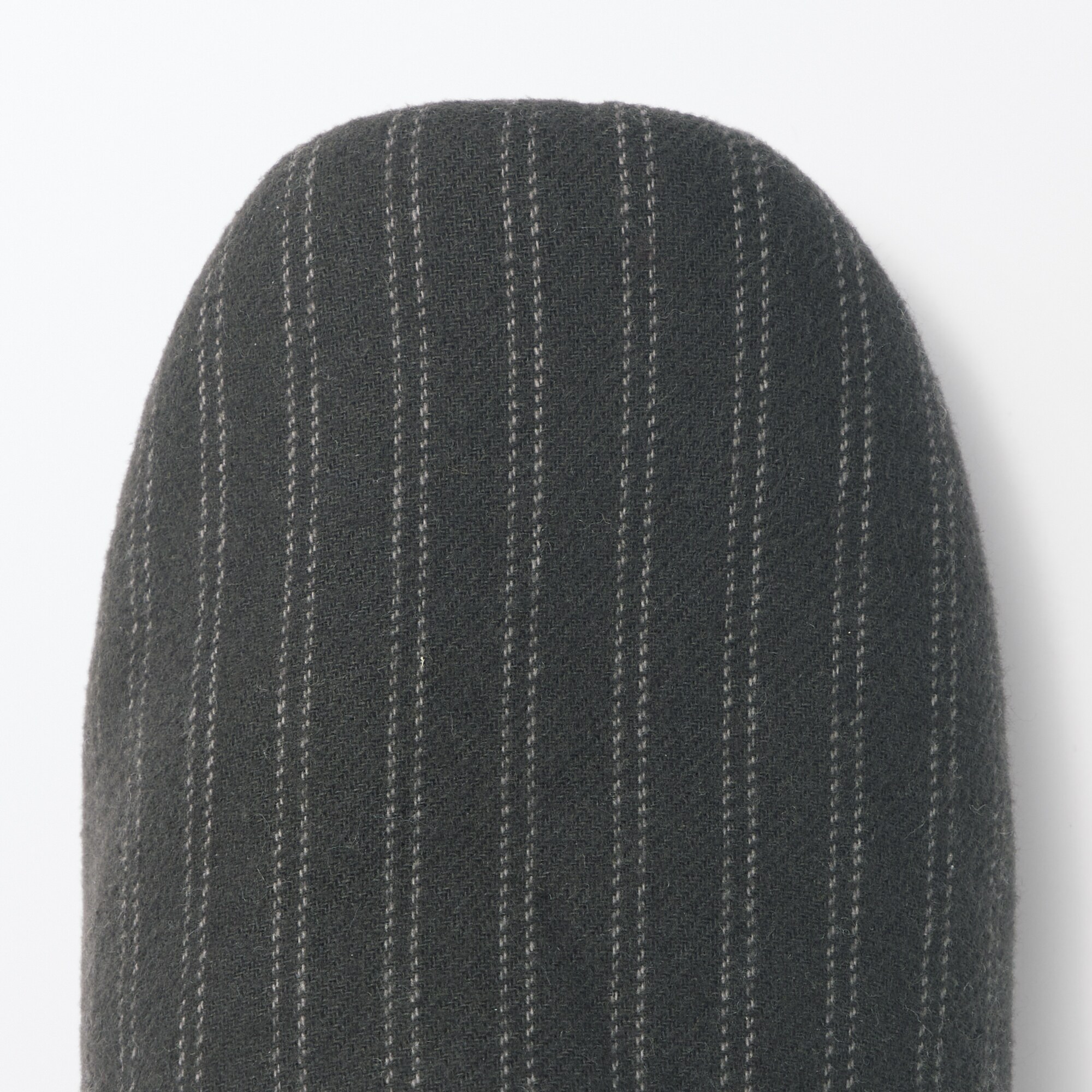 綿フランネルかかとにフィットするルームシューズ