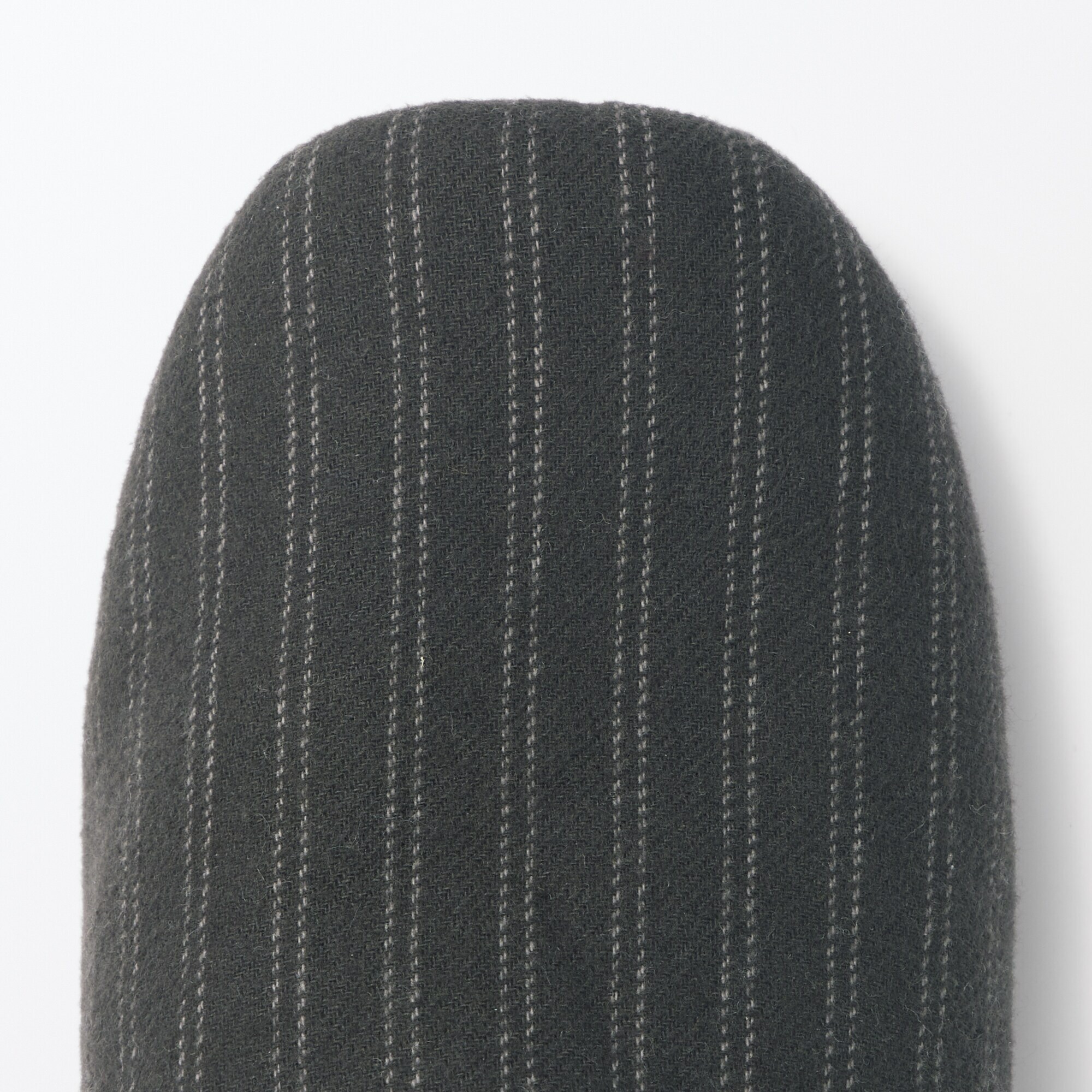 綿フランネルかかとにフィットするルームシューズ