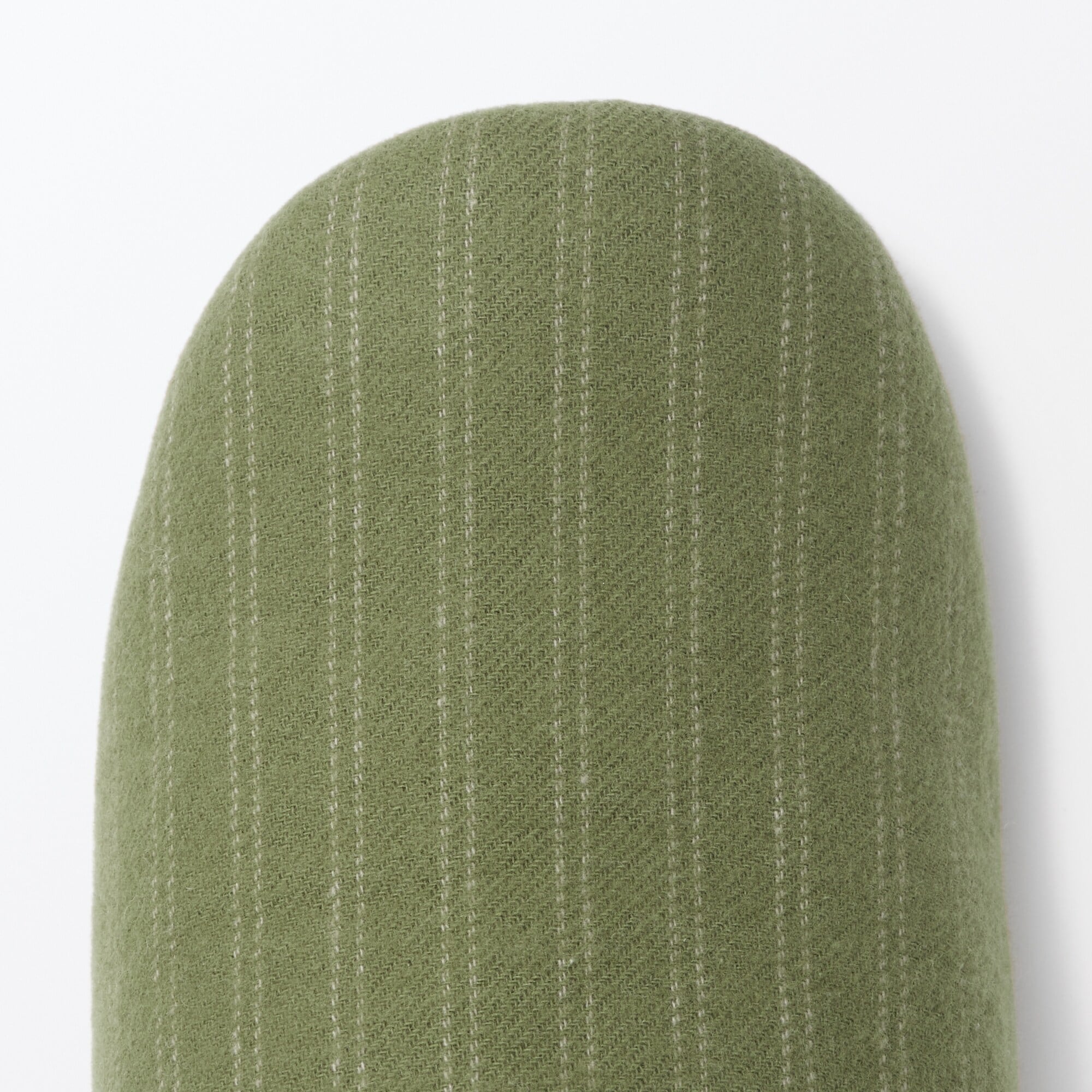 綿フランネルかかとにフィットするルームシューズ