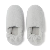 あたたかファイバーかかとにフィットするルームシューズ