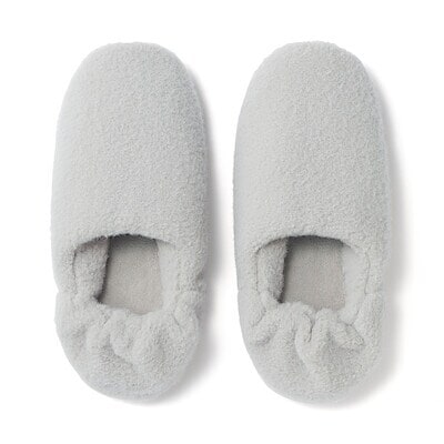 あたたかファイバーかかとにフィットするルームシューズ　Ｌ