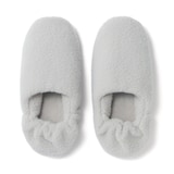 あたたかファイバーかかとにフィットするルームシューズ
