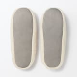 あたたかファイバーかかとにフィットするルームシューズ