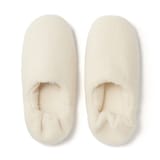 あたたかファイバーかかとにフィットするルームシューズ