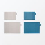 ジーンズラベル　ノートカバー　ペンホルダー付き