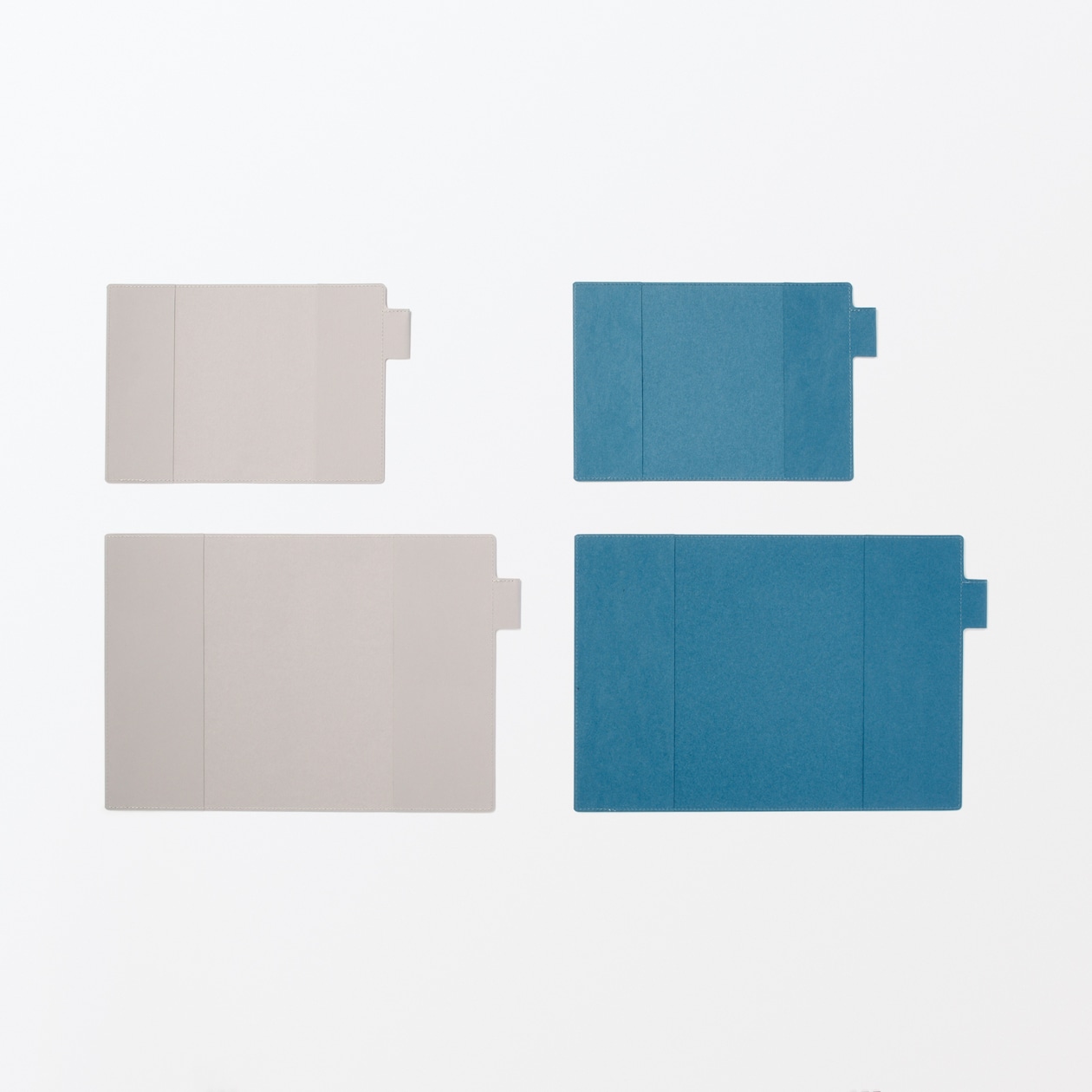 ジーンズラベル　ノートカバー　ペンホルダー付き