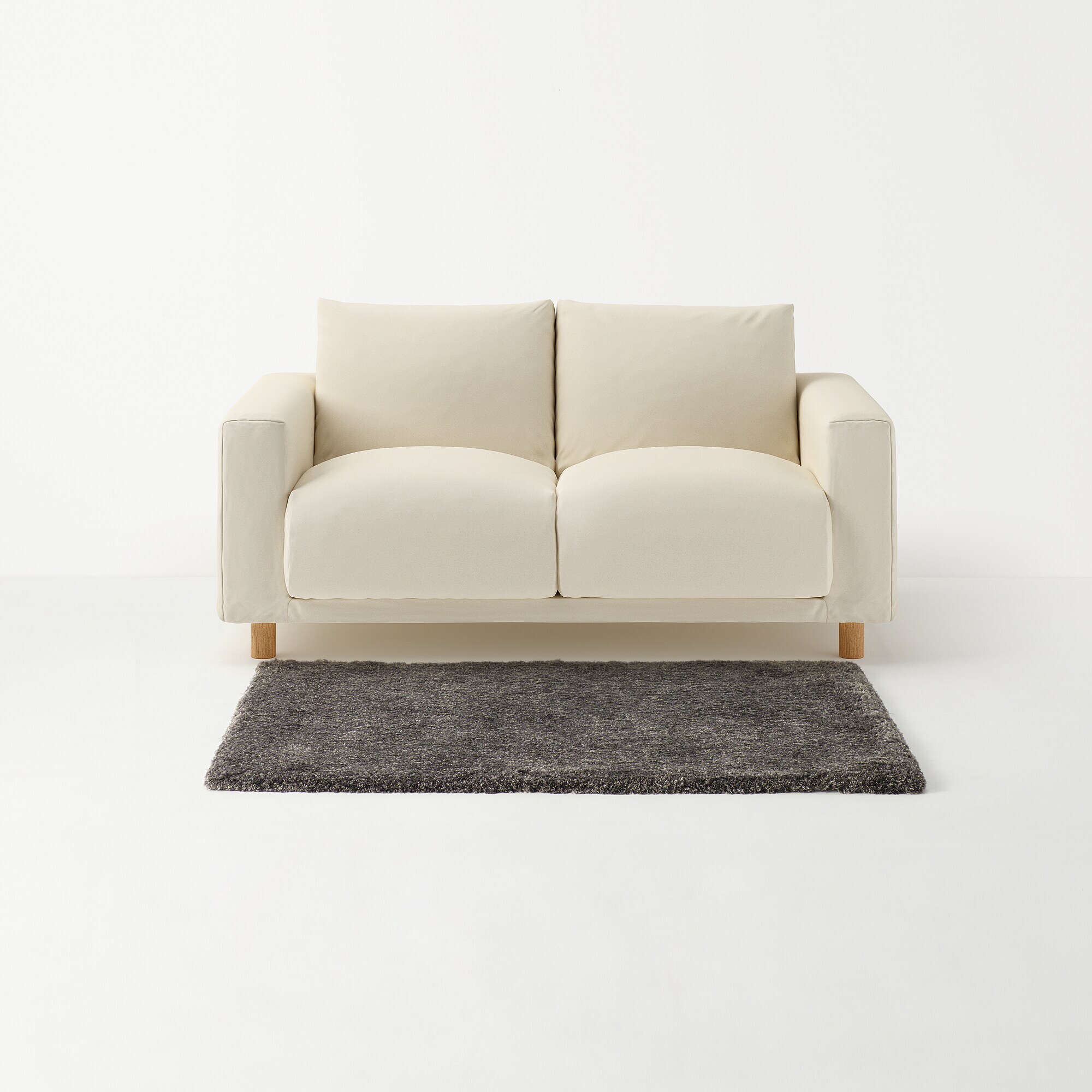 ポリエステルやわらかラグ１００×１４０