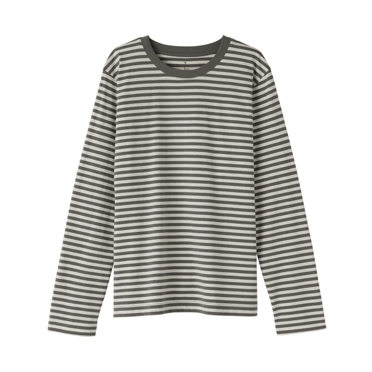 婦人　天竺編みクルーネック長袖Ｔシャツ