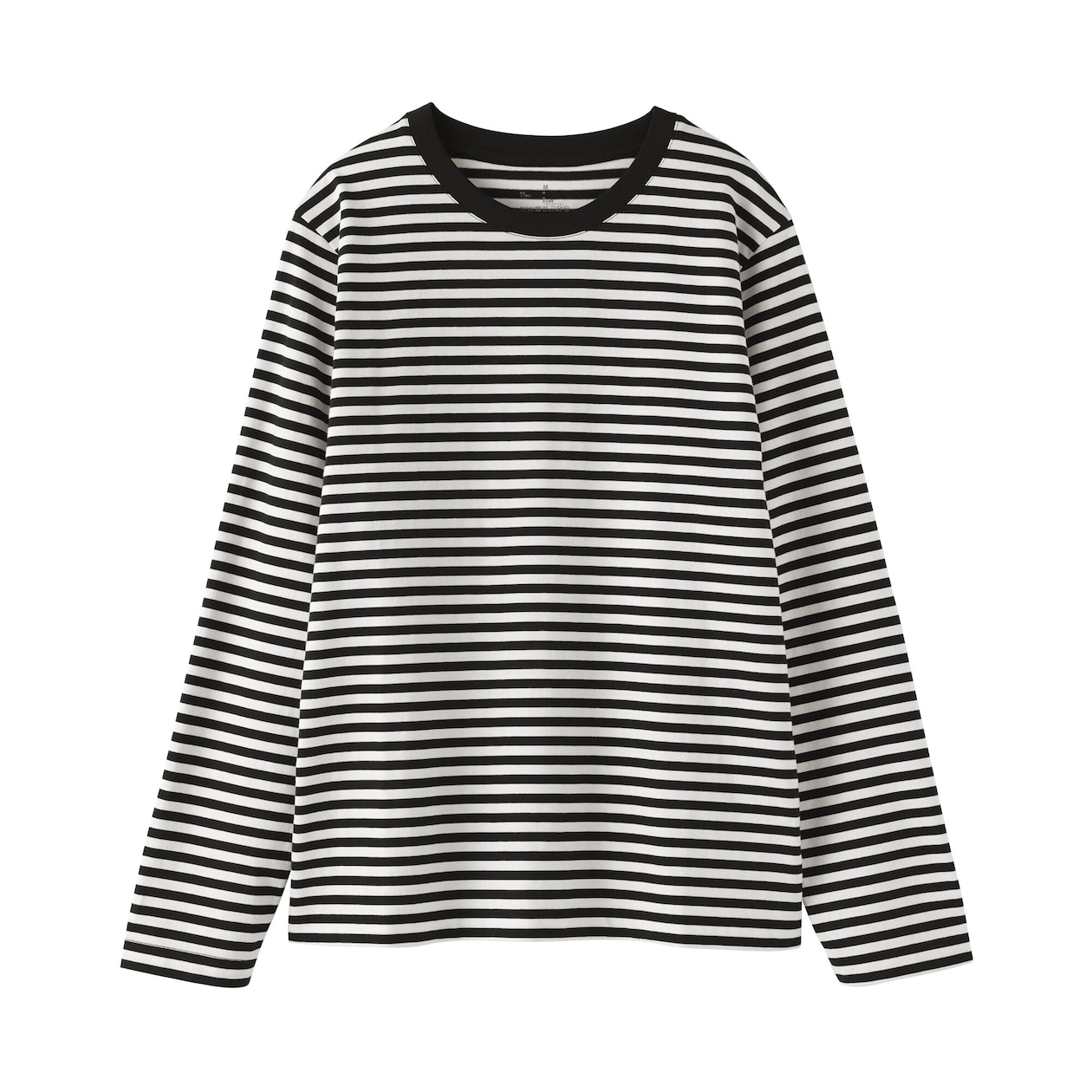 婦人　天竺編みクルーネック長袖Ｔシャツ