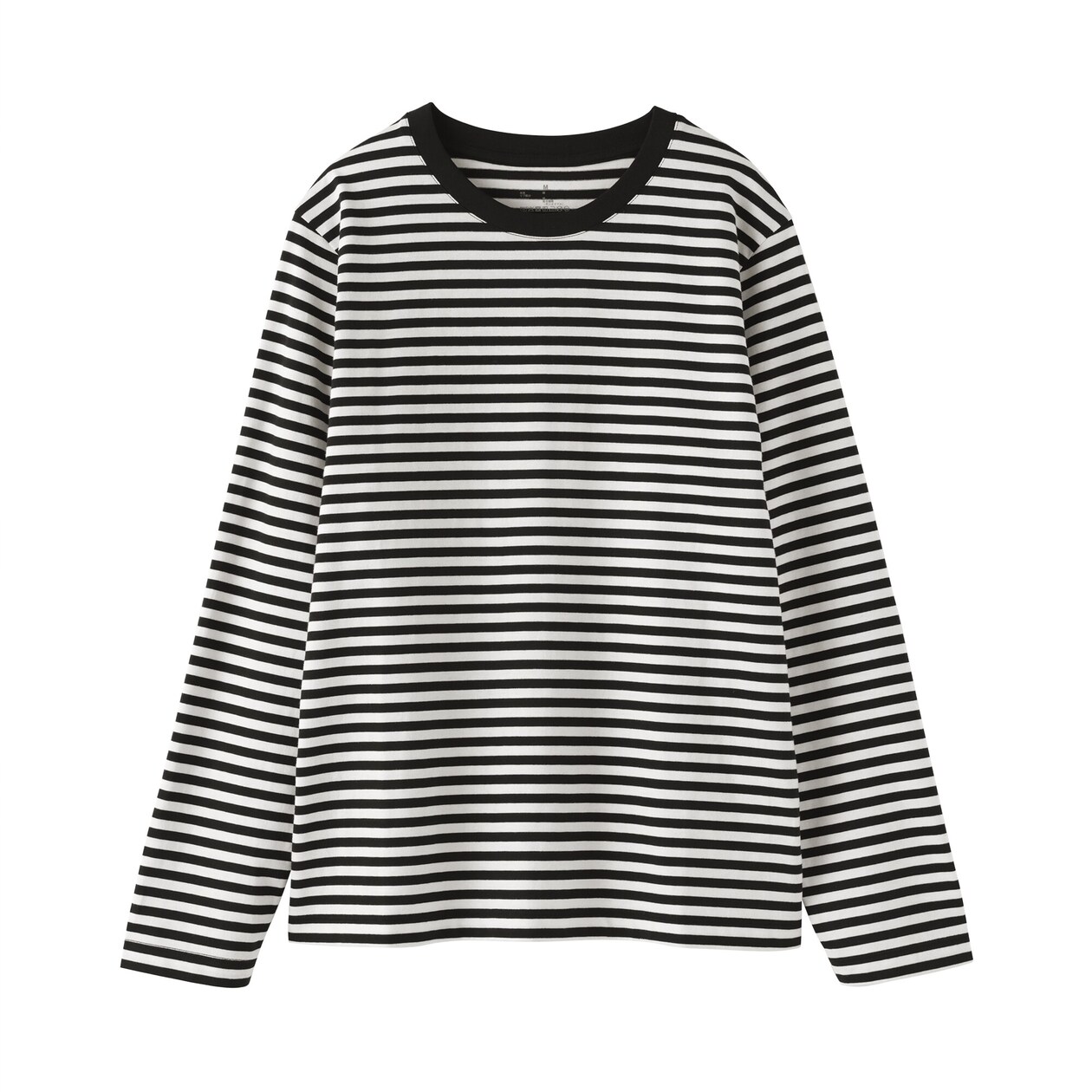 婦人　天竺編みクルーネック長袖Ｔシャツ