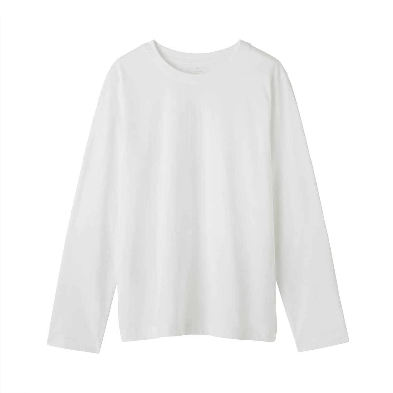 婦人　天竺編みクルーネック長袖Ｔシャツ