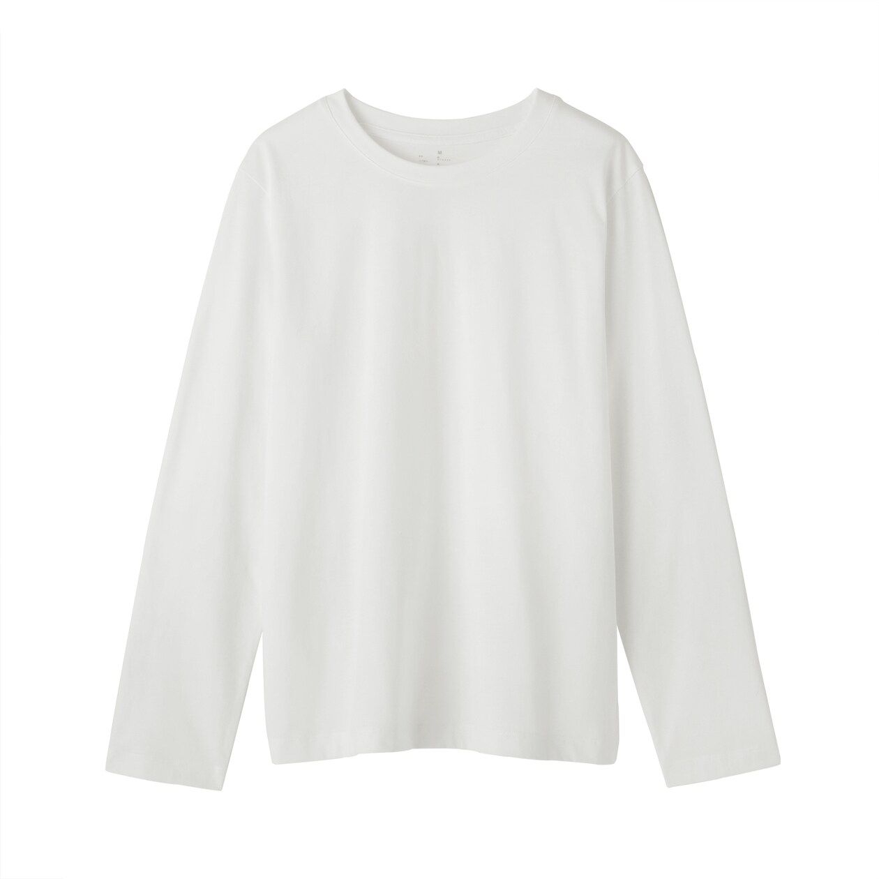 婦人　天竺編みクルーネック長袖Ｔシャツ
