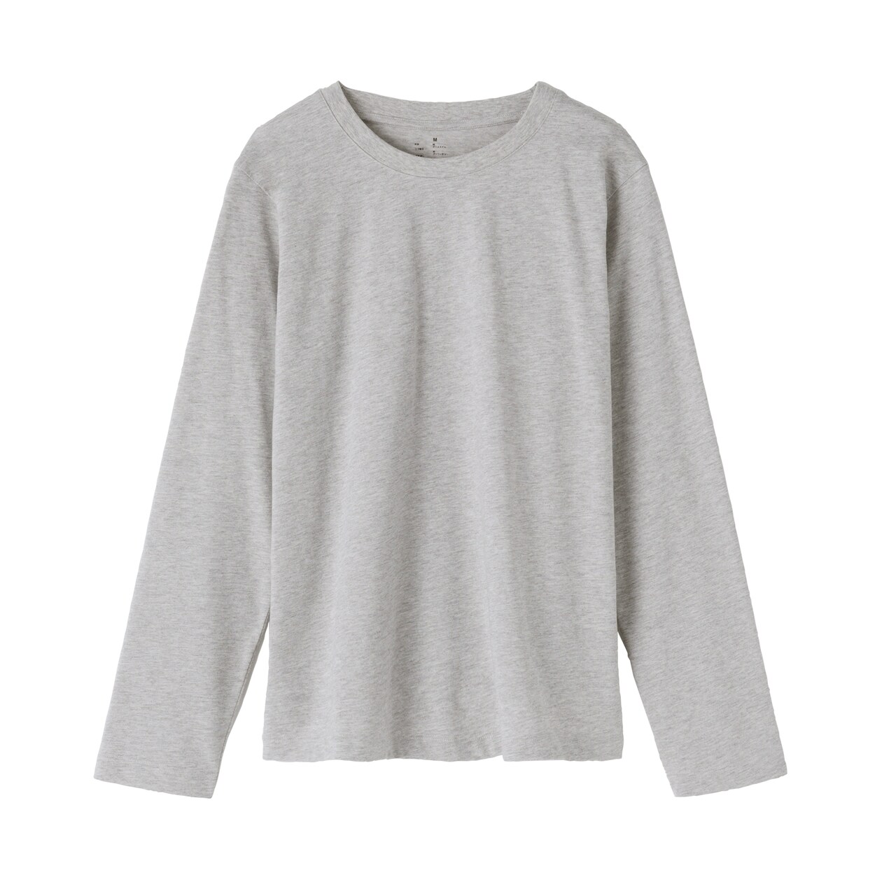 婦人　天竺編みクルーネック長袖Ｔシャツ