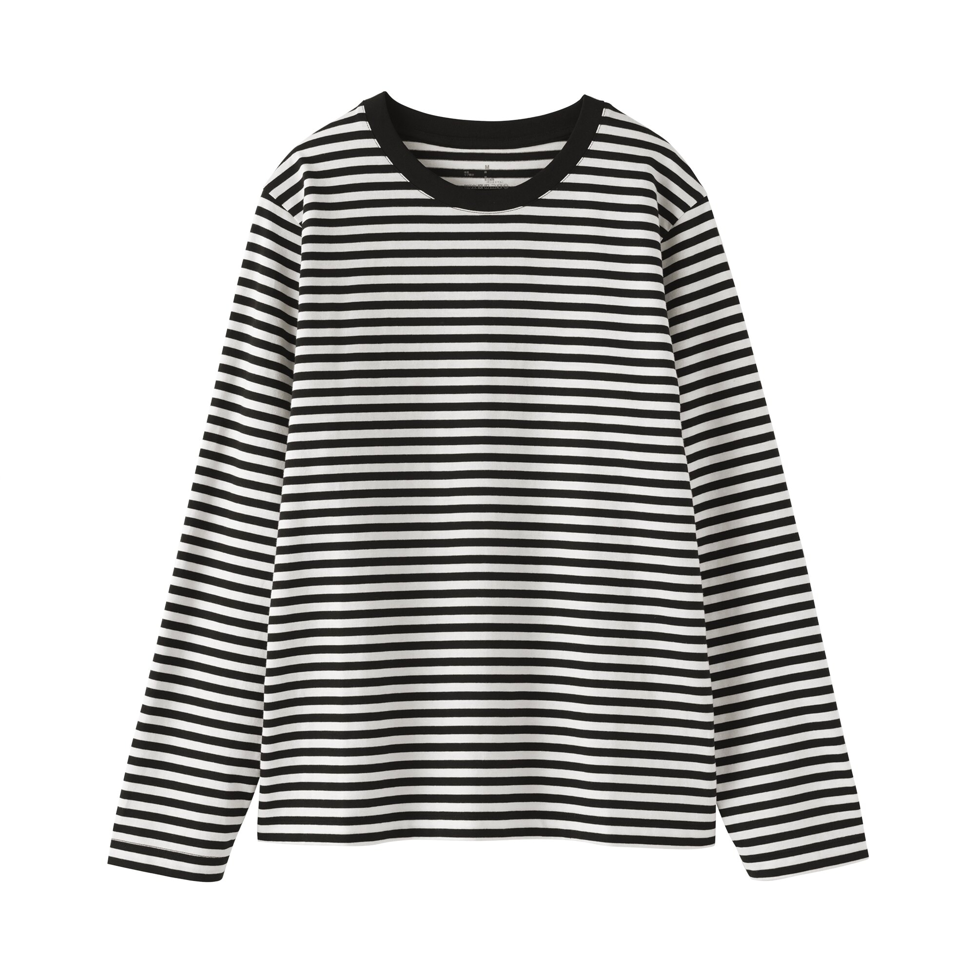 婦人　天竺編みクルーネック長袖Ｔシャツ