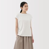 婦人　天竺編みフレンチスリーブＴシャツ