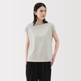 婦人　天竺編みフレンチスリーブＴシャツ