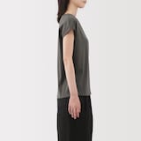 婦人　天竺編みフレンチスリーブＴシャツ