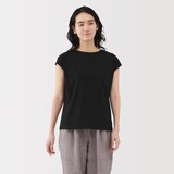婦人　天竺編みフレンチスリーブＴシャツ