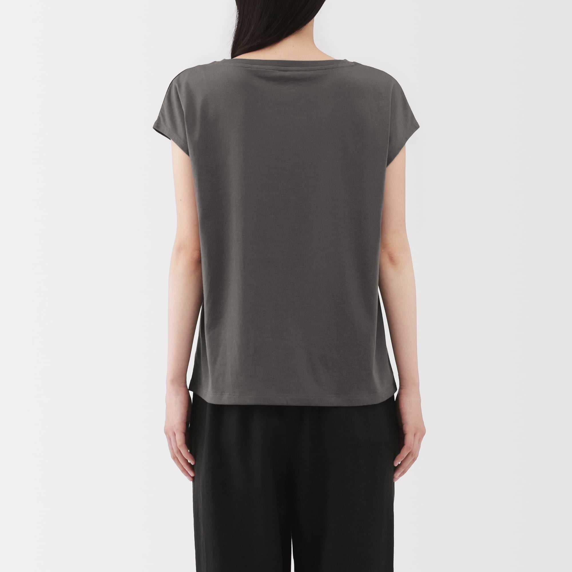 婦人 天竺編みフレンチスリーブTシャツ | 無印良品