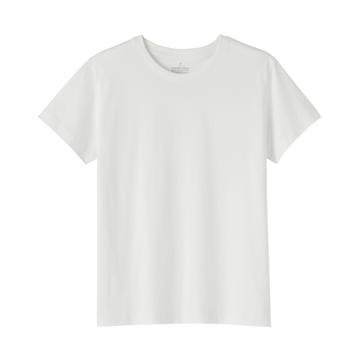 婦人　天竺編みクルーネック半袖Ｔシャツ