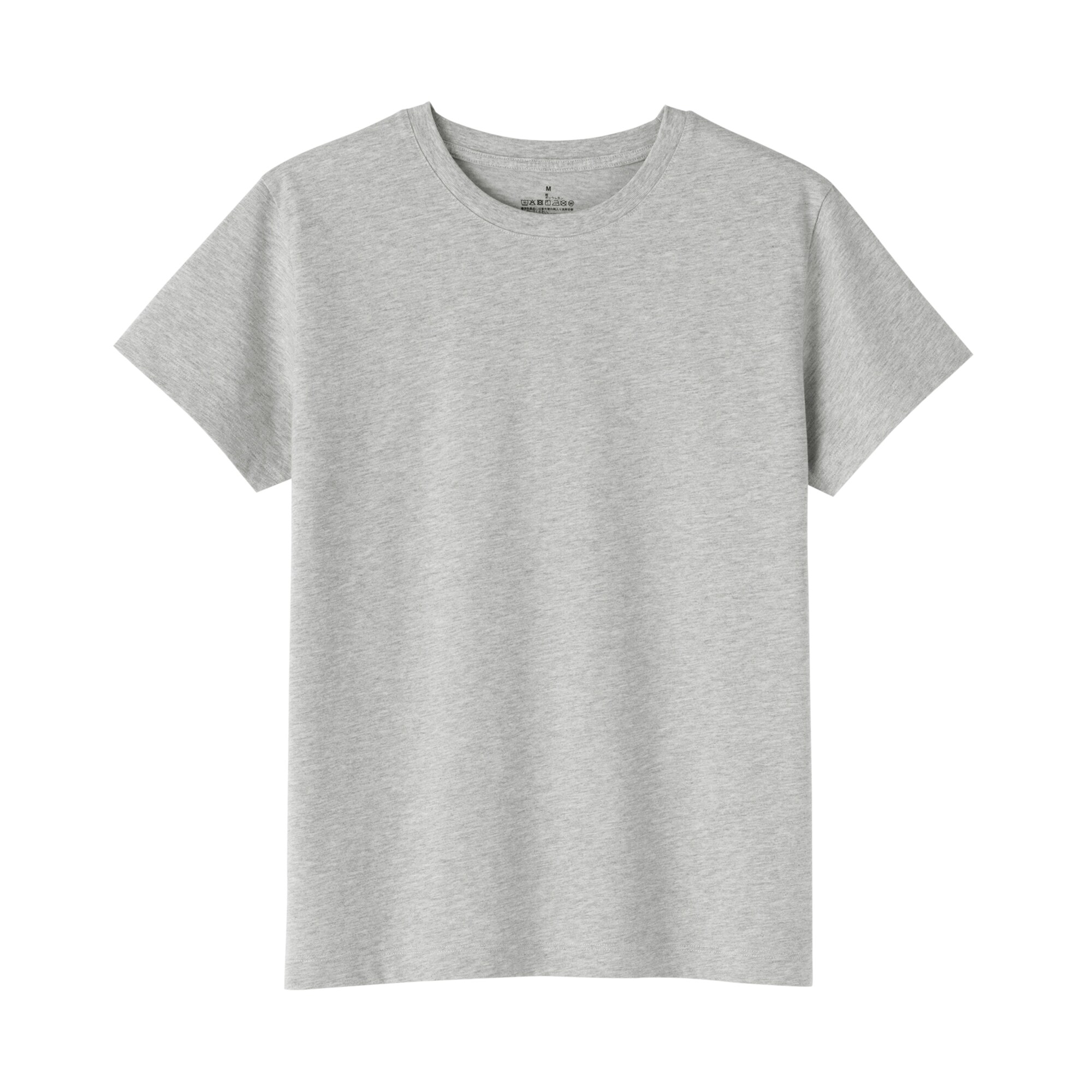 婦人　天竺編みクルーネック半袖Ｔシャツ