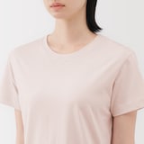 婦人　天竺編みクルーネック半袖Ｔシャツ