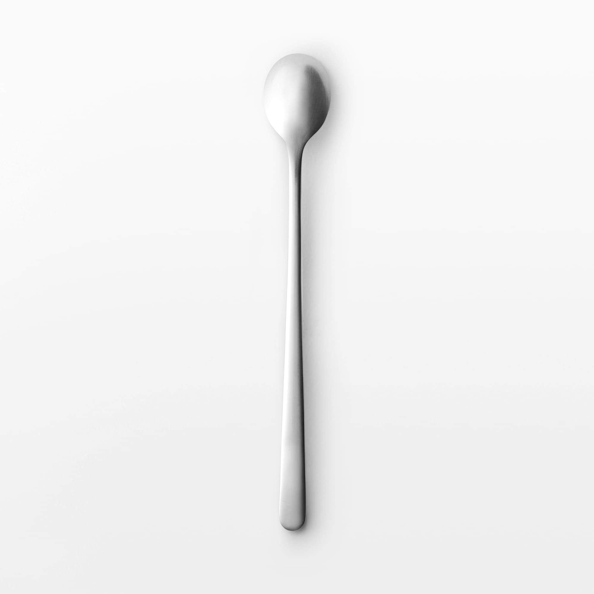 ステンレス　ロングドリンクスプーン