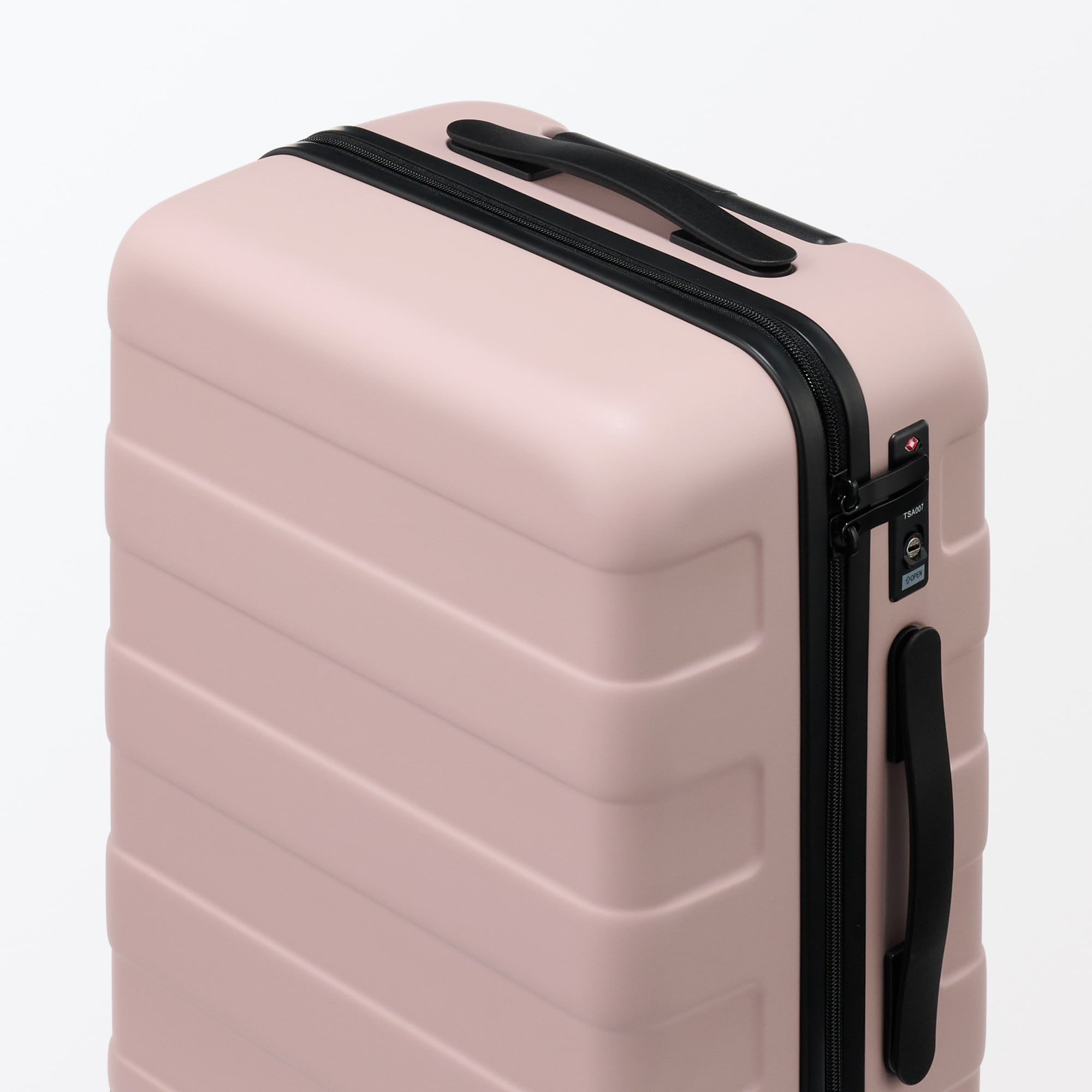 【美品】無印良品　キャリーバー調節可　ストッパー付ハードキャリーケース 36L バーを自由に調節できる ハードキャリーケース（36L） | 無印良品